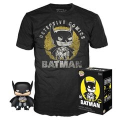 Фигурка и футболка DC Comics POP! & Tee Box Batman Sun Faded Exclusive цена и информация | Развивающий мелкую моторику - кинетический песок KeyCraft NV215 (80 г) детям от 3+ лет, бежевый | kaup24.ee