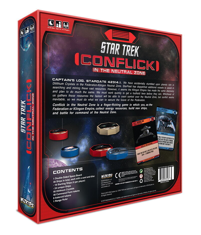 Lauamäng Star Trek: Conflick in the Neutral Zone цена и информация | Lauamängud ja mõistatused | kaup24.ee