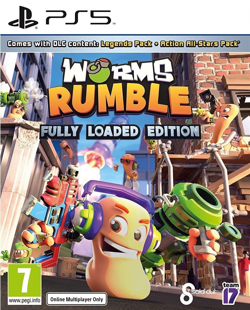 PlayStation 5 mäng Worms Rumble Fully Loaded Edition hind ja info | Arvutimängud, konsoolimängud | kaup24.ee