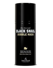 Пенящаяся маска для лица с муцином улитки THE SKIN HOUSE Black Snail Bubble Mask, 100 мл цена и информация | Маски для лица, патчи для глаз | kaup24.ee