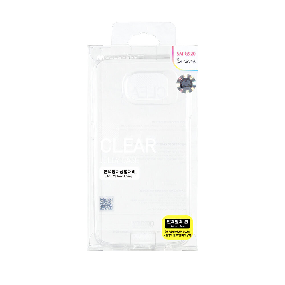 Telefoniümbris Mercury Jelly Clear Samsung A325 A32 4G läbipaistev цена и информация | Telefoni kaaned, ümbrised | kaup24.ee