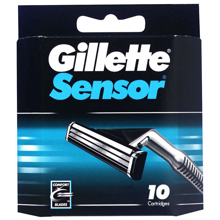 Raseerimispea Gillette Sensor 10 tk. цена и информация | Raseerimisvahendid | kaup24.ee