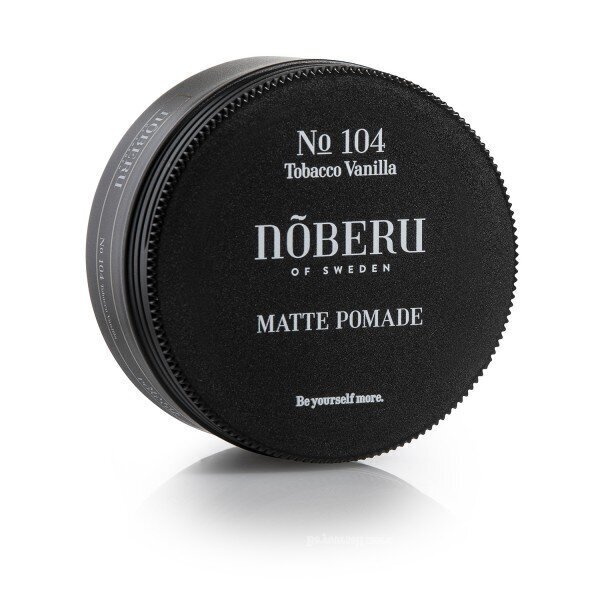 Matt juuksepumat Noberu No 104 Matte Pomade, 80 ml hind ja info | Viimistlusvahendid juustele | kaup24.ee