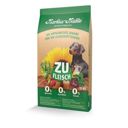 Markus Muhle ZuFleisch, lisand toortoidule - 12 kg hind ja info | Kuivtoit koertele | kaup24.ee