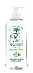 Mitsellaarne puhastav geel aloe vera ja roheline tee Le Petit Olivier, 400ml hind ja info | Näopuhastusvahendid | kaup24.ee