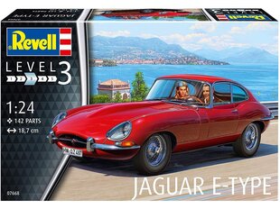 Конструктор Revell - Jaguar E-Type Coupé, 1/24, 07668 цена и информация | Конструкторы и кубики | kaup24.ee