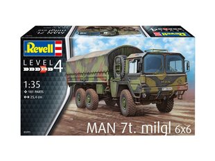 Mudelauto, Revell - MAN 7t Milgl, 1/35, 03291 hind ja info | Poiste mänguasjad | kaup24.ee