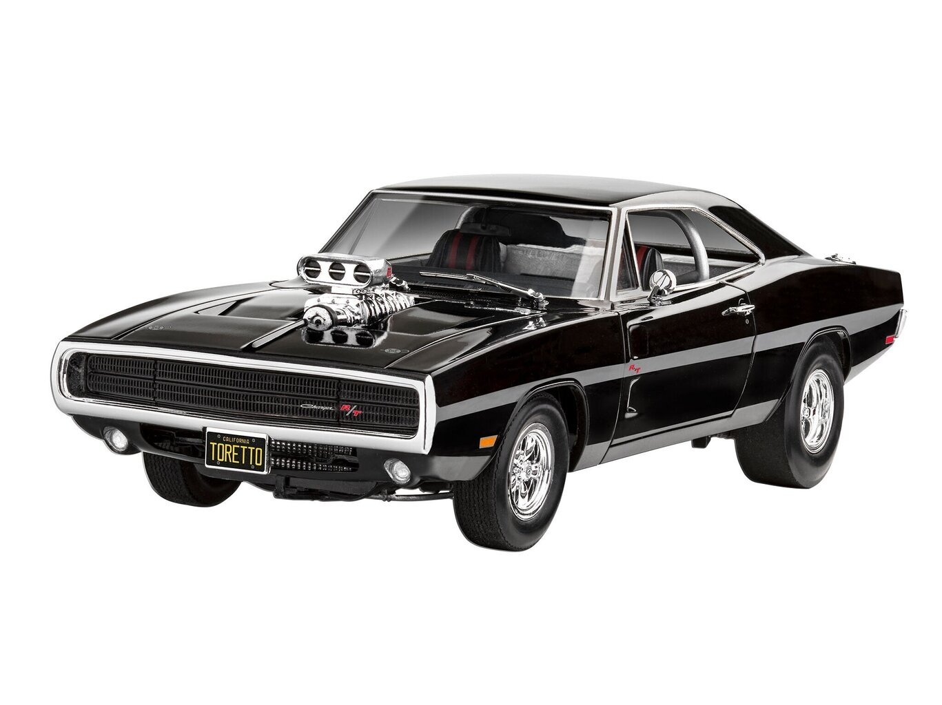 Mudelauto, Revell - Fast & Furious Dominics 1970 Dodge Charger, 1/24, 07693 hind ja info | Klotsid ja konstruktorid | kaup24.ee