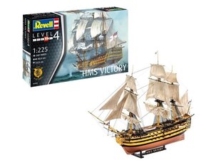 Сборная пластиковая модель Revell - HMS Victory, подарочный набор, 1/225, 65408 цена и информация | Конструкторы и кубики | kaup24.ee