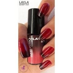 Layla Thermo Polish Effect No.7 hind ja info | Küünelakid, küünetugevdajad | kaup24.ee