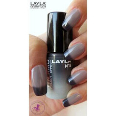 Layla Thermo Polish Effect No.8 hind ja info | Küünelakid, küünetugevdajad | kaup24.ee