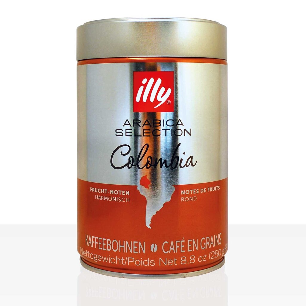 Illy Colombia kohvioad 0,25kg hind ja info | Kohv, kakao | kaup24.ee