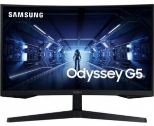 27" QHD monitor Samsung Odyssey G5 LC27G55TQWRXEN hind ja info | Monitorid | kaup24.ee