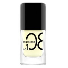 Лак для ногтей Catrice ICONails Gel Lacquer 10,5 мл, 108 Pastel Lemon цена и информация | Лаки для ногтей, укрепители для ногтей | kaup24.ee