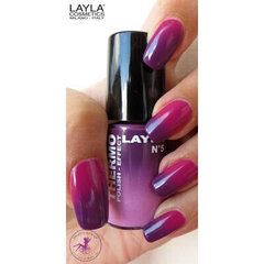 Layla Thermo Polish Effect No.5 hind ja info | Küünelakid, küünetugevdajad | kaup24.ee