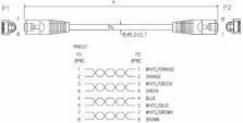 Art AL-OEM-299R, UTP, 0.5 м цена и информация | Кабели и провода | kaup24.ee