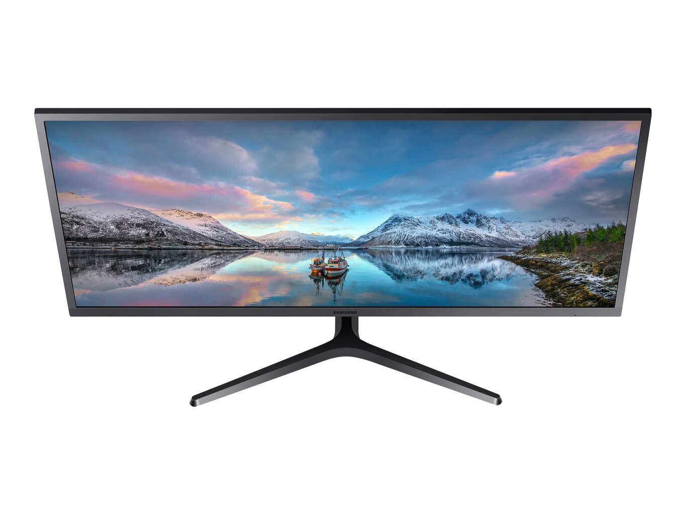 34" UltraWide QHD monitor Samsung LS34J550WQRXEN hind ja info | Monitorid | kaup24.ee