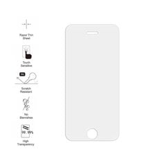 Защитное стекло для дисплея 9H Tempered Glass Xiaomi Redmi Note 9 5G цена и информация | Защитные пленки для телефонов | kaup24.ee