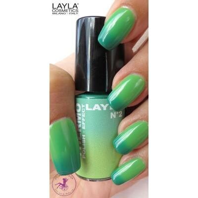 Layla Thermo Polish Effect No.2 hind ja info | Küünelakid, küünetugevdajad | kaup24.ee