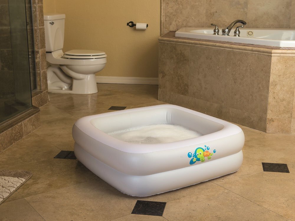 Täispuhutav väikelaste bassein Bestway Baby Tub, 86x86x25 cm hind ja info | Basseinid | kaup24.ee