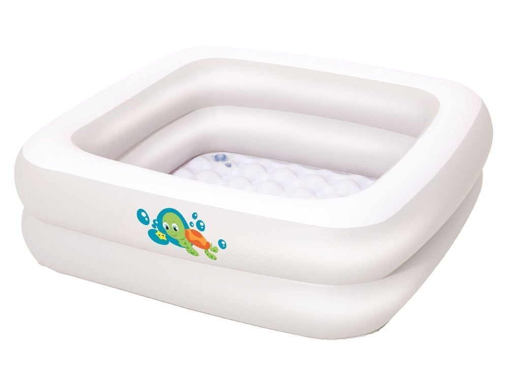 Täispuhutav väikelaste bassein Bestway Baby Tub, 86x86x25 cm hind ja info | Basseinid | kaup24.ee