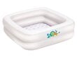 Täispuhutav väikelaste bassein Bestway Baby Tub, 86x86x25 cm цена и информация | Basseinid | kaup24.ee