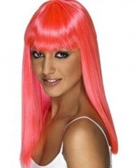 Гламурный розовый парик цена и информация | Карнавальные костюмы | kaup24.ee