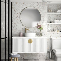 Набор мебели для ванной NORE Lucie, белый цена и информация | Комплекты в ванную | kaup24.ee