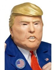 Presidendi mask "Donald Trump" hind ja info | Karnevali kostüümid | kaup24.ee