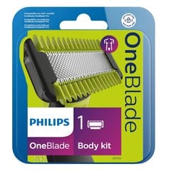 Лезвие Philips OneBlade Body kit цена и информация | Дополнения к косметической продукции | kaup24.ee