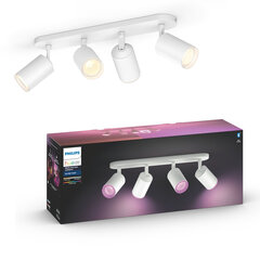 Hue White Ambience Fugato  светильник 4x5.7W Белый  цена и информация | Потолочные светильники | kaup24.ee