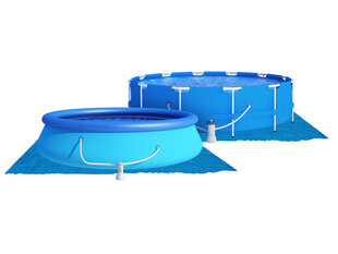 Коврик для наружных бассейнов DM-114, 488x488 см, синий цена и информация | Аксессуары для бассейнов | kaup24.ee