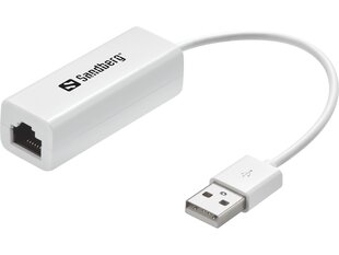 Sandberg USB to Network Converter цена и информация | Кабели и провода | kaup24.ee