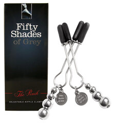 Nibuklambrid Fifty Shades Of Grey The Pinch Adjustable Nipple Clamps hind ja info | BDSM ja fetish | kaup24.ee
