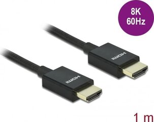 Delock 85384, HDMI, 1 м цена и информация | Кабели и провода | kaup24.ee