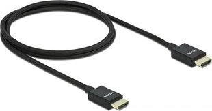 Delock 85384, HDMI, 1 м цена и информация | Кабели и провода | kaup24.ee