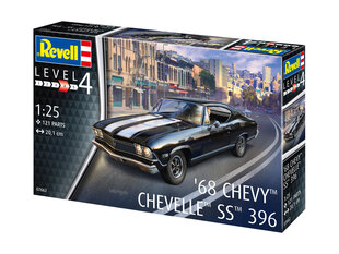 Сборная пластиковая модель Revell - 1968 Chevy Chevelle, 1/25, 07662 цена и информация | Конструкторы и кубики | kaup24.ee