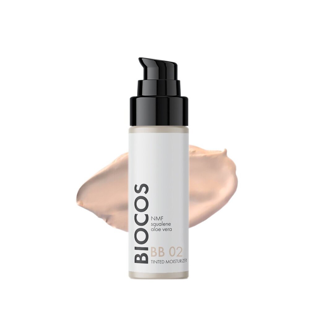 Tooniv BB02 niisutav näokreem BIOCOS, keskmine toon neutraalsele nahale, 30 ml hind ja info | Näokreemid | kaup24.ee
