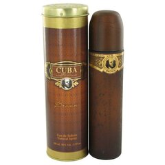 <p>Cuba Brown EDT для мужчин, 100 мл</p>
 цена и информация | Мужские духи | kaup24.ee