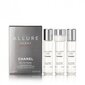 Chanel Allure Homme Sport Eau Extreme EDT kinkekomplekt meestele 3 x 20 ml цена и информация | Meeste parfüümid | kaup24.ee