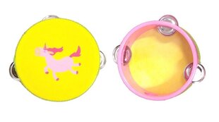 Бубен "Единорог", желтый, 41942 цена и информация | Игрушки для малышей | kaup24.ee