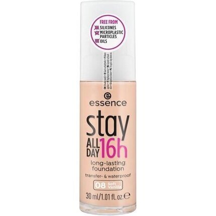 Jumestuskreem Essence Stay All Day 16H 30 ml, 08 Soft Vanilla hind ja info | Jumestuskreemid, puudrid | kaup24.ee