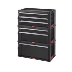 Ящик для инструментов с 6 ящиками на колесах Drawers Tool Chest Set цена и информация | Ящики для инструментов, держатели | kaup24.ee