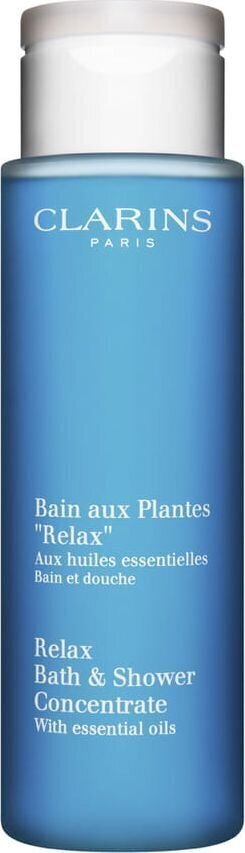 Kontsentreeritud kehapuhastusvahend Clarins Relax, 200 ml hind ja info | Dušigeelid, õlid | kaup24.ee