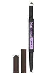 Карандаш для бровей Maybelline New York Express Brow Satine Duo, Black Brown 05 цена и информация | Карандаши, краска для бровей | kaup24.ee