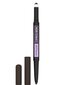 Kulmupliiats Maybelline New York Express Brow Satine Duo, Black Brown 05 hind ja info | Kulmuvärvid, -pliiatsid | kaup24.ee