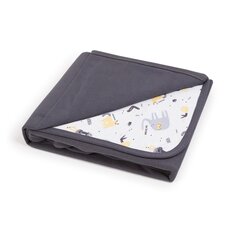 CebaBaby pleed Jersey 90x100, elevant, tumehall hind ja info | Beebide ja laste voodipesu | kaup24.ee