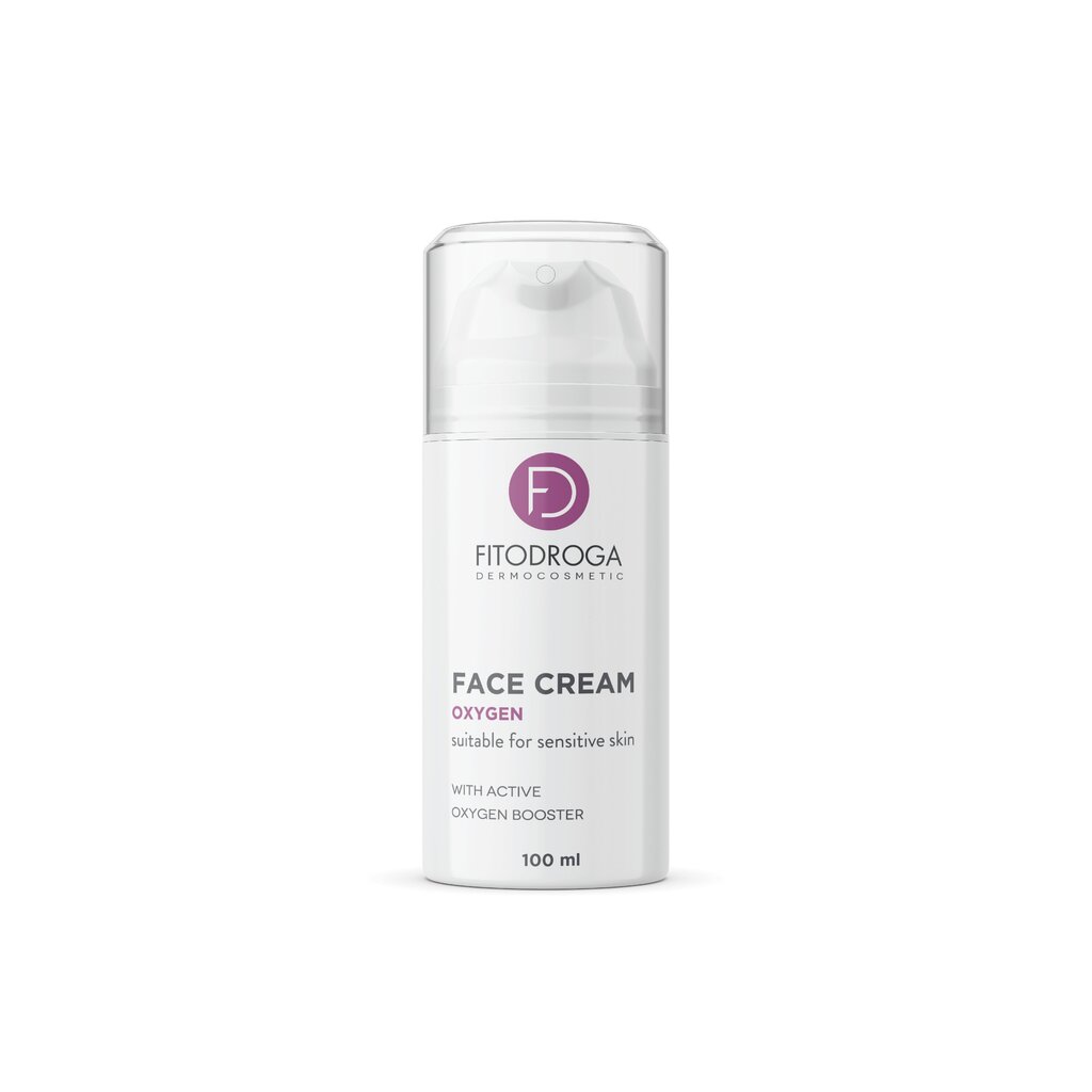 Hapnikuga rikastatud näokreem Fitodroga Face Cream Oxygen, 100ml hind ja info | Näokreemid | kaup24.ee