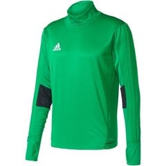 Meeste spordi dressipluus Adidas tiro 17 M BQ2738, roheline цена и информация | Мужская спортивная одежда | kaup24.ee