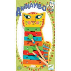 Laste puidust ksülofon Djeco Animambo, DJ06002 цена и информация | Развивающие игрушки | kaup24.ee